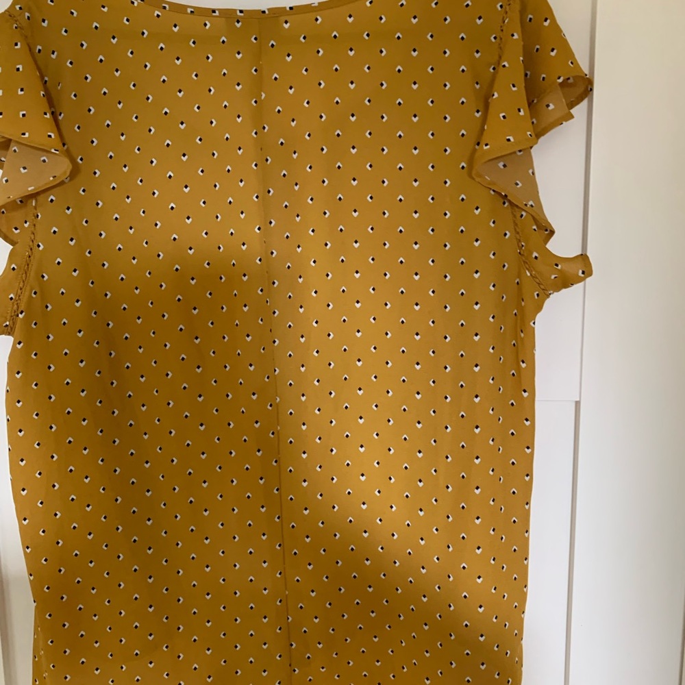 Yellow blouse